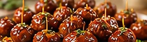 Honey BBQ chicken bites